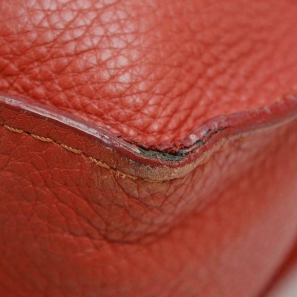 Auth Chloe Marcie Medium Shoulder Bag Leather Maple - Picture 6 of 13